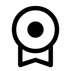 License Icon from Rounded Line - Material Symbols Set