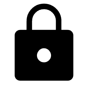 Lock Fill Icon from Outlined Fill - Material Symbols Set