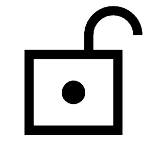 Lock Open Right Icon from Sharp Line - Material Symbols Set