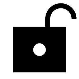 Lock Open Right Fill Icon from Sharp Fill - Material Symbols Set