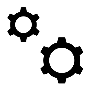 Manufacturing Icon from Sharp Line - Material Symbols Set