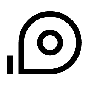 Measuring Tape Icon from Outlined Line - Material Symbols Set