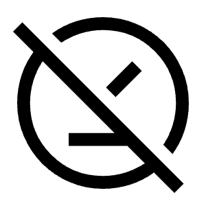 Offline Pin Off Icon from Sharp Line - Material Symbols Set