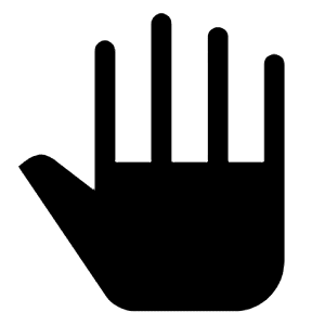 Pan Tool Fill Icon from Outlined Fill - Material Symbols Set