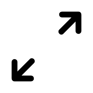 Pan Zoom Icon from Rounded Line - Material Symbols Set