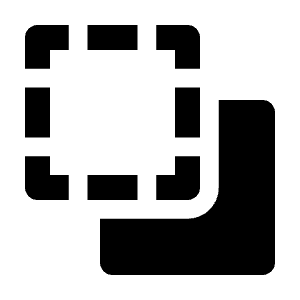 Pathfinder Minus Back Fill Icon from Outlined Fill - Streamline Material Free Set
