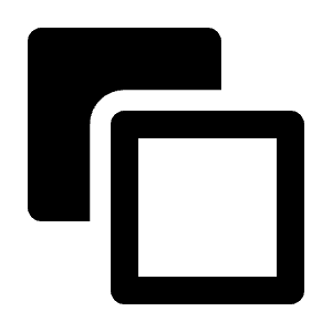 Pathfinder Trim Fill Icon from Outlined Fill - Streamline Material Free Set