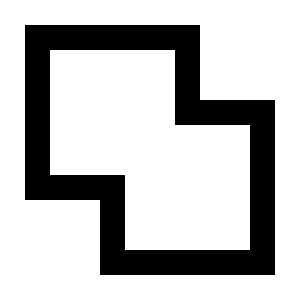 Pathfinder Unite Icon from Sharp Line - Streamline Material Free Set