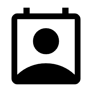 Perm Contact Calendar Fill Icon from Outlined Fill - Material Symbols Set