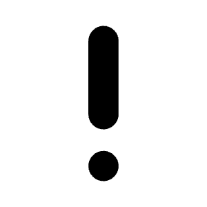 Priority High Fill Icon from Rounded Fill - Material Symbols Set