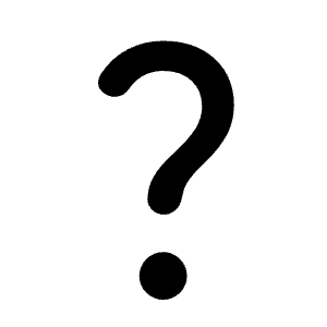 Question Mark Icon from Rounded Line - Material Symbols Set