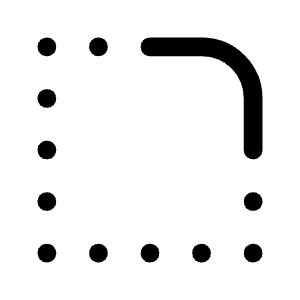 Rounded Corner Fill Icon from Rounded Fill - Material Symbols Set