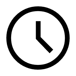 Schedule Icon from Sharp Line - Material Symbols Set