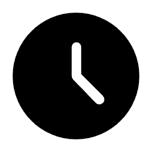 Schedule Fill Icon from Rounded Fill - Material Symbols Set