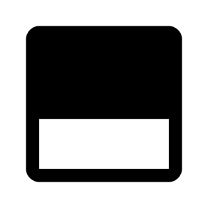 Scrollable Header Fill Icon from Outlined Fill - Material Symbols Set