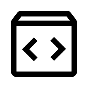 Sdk Icon from Outlined Line - Material Symbols Set