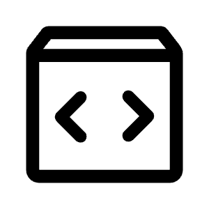 Sdk Icon from Rounded Line - Material Symbols Set