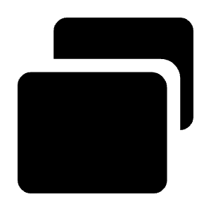 Select Window 2 Fill Icon from Rounded Fill - Material Symbols Set