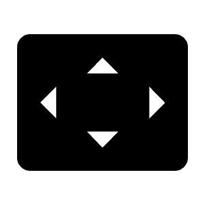 Settings Overscan Fill Icon from Outlined Fill - Material Symbols Set