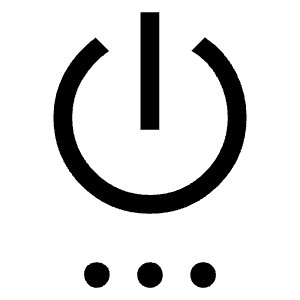 Settings Power Fill Icon from Outlined Fill - Material Symbols Set