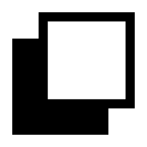 Shadow Fill Icon from Sharp Fill - Material Symbols Set