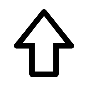 Shift Icon from Rounded Line - Material Symbols Set