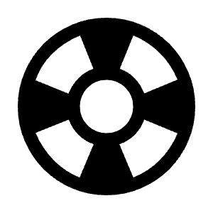 Support Fill Icon from Outlined Fill - Material Symbols Set