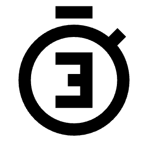 Timer 3 Alt 1 Icon from Sharp Line - Material Pro Free Set