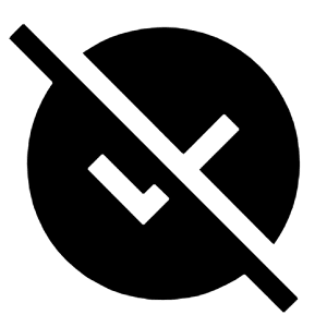 Unpublished Fill Icon from Sharp Fill - Material Symbols Set