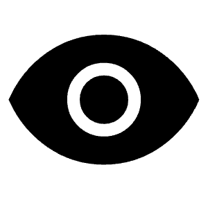 Visibility Fill Icon from Outlined Fill - Material Symbols Set