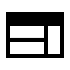 Web Fill Icon from Sharp Fill - Material Symbols Set