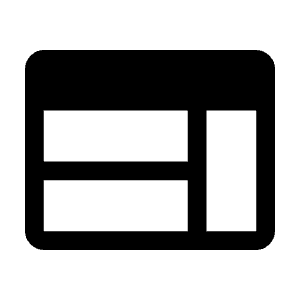 Web Icon from Outlined Line - Material Symbols Set