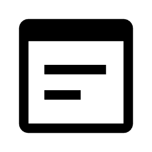 Wysiwyg Icon from Outlined Line - Material Symbols Set