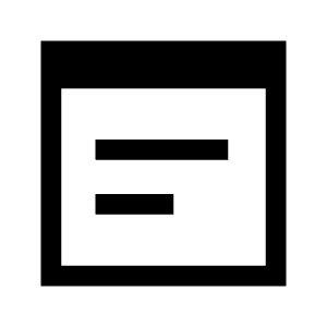 Wysiwyg Icon from Sharp Line - Material Symbols Set