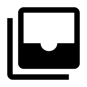 All Inbox Fill Icon from Outlined Fill - Material Symbols Set