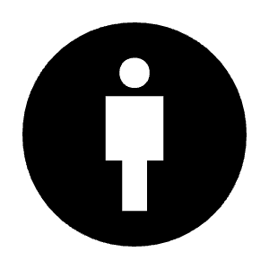 Attribution Fill Icon from Sharp Fill - Material Symbols Set