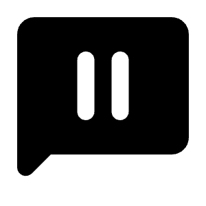Auto Read Pause Fill Icon from Rounded Fill - Material Pro Free Set
