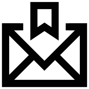 Bookmark Envelope Icon from Atlas Line Set