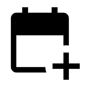 Calendar Add On Fill Icon from Outlined Fill - Material Symbols Set