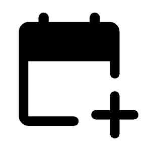 Calendar Add On Fill Icon from Rounded Fill - Material Symbols Set