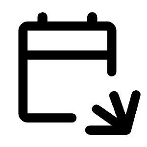 Calendar Apps Script Icon from Rounded Line - Material Symbols Set