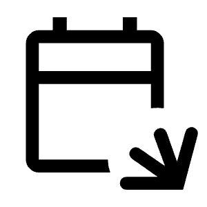 Calendar Apps Script Icon from Outlined Line - Material Symbols Set