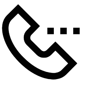 Call Dots Icon from Atlas Line Set