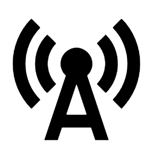 Cell Tower Fill Icon from Sharp Fill - Material Pro Free Set