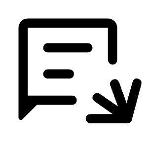 Chat Apps Script Icon from Rounded Line - Material Symbols Set