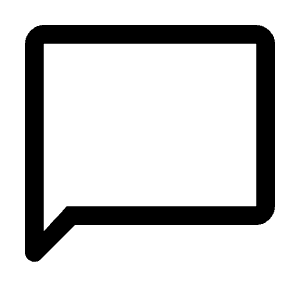 Chat Bubble Icon from Rounded Line - Material Symbols Set