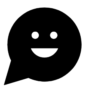 Chat Emoji Alt Fill Icon from Sharp Fill - Material Pro Free Set