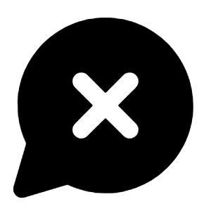 Chat Error Alt Fill Icon from Rounded Fill - Material Pro Free Set