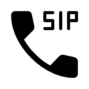 Dialer Sip Fill Icon from Rounded Fill - Material Symbols Set