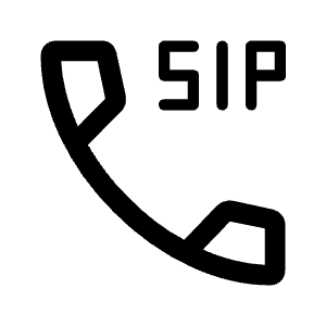 Dialer Sip Icon from Rounded Line - Material Symbols Set